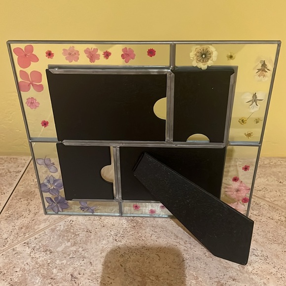 Pressed Flower Glass Picture Frame - Picture 2 of 6